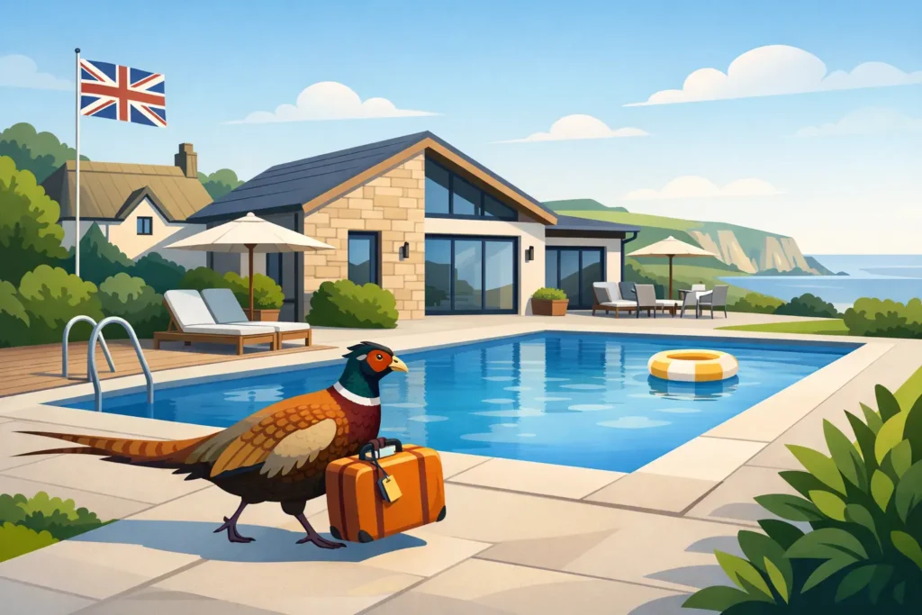UK Holiday Accommodation with Private Pool