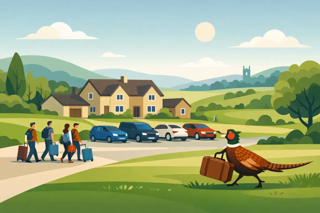 Group Accommodation With Free Parking in the UK